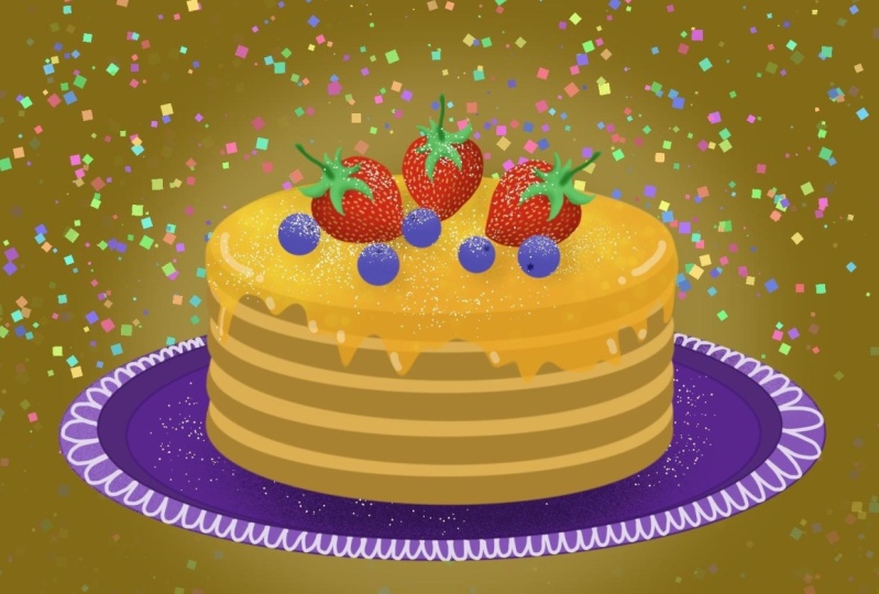 Festive pancakes