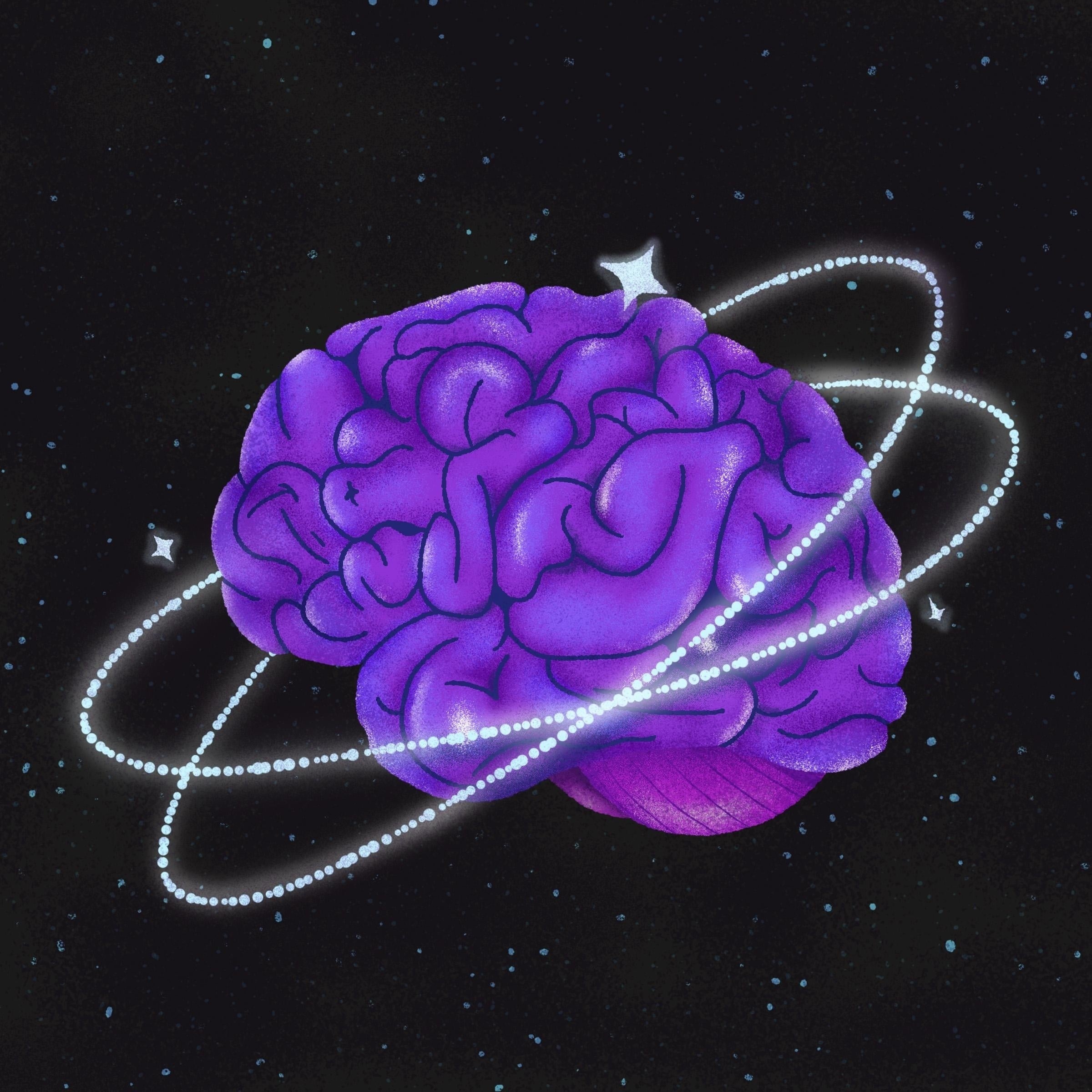 Textured Brain in Space - student project