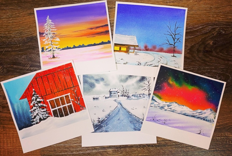 Winter Polaroids