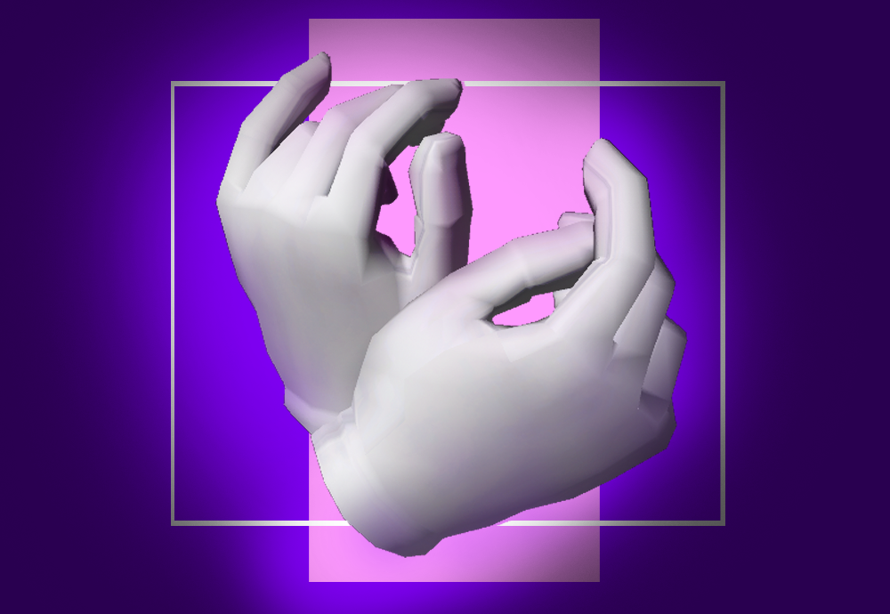 Class's Rigged Hands - student project