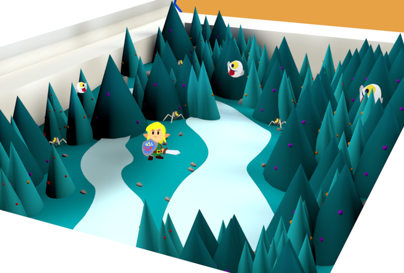 Link's Adventure - Cinema4d