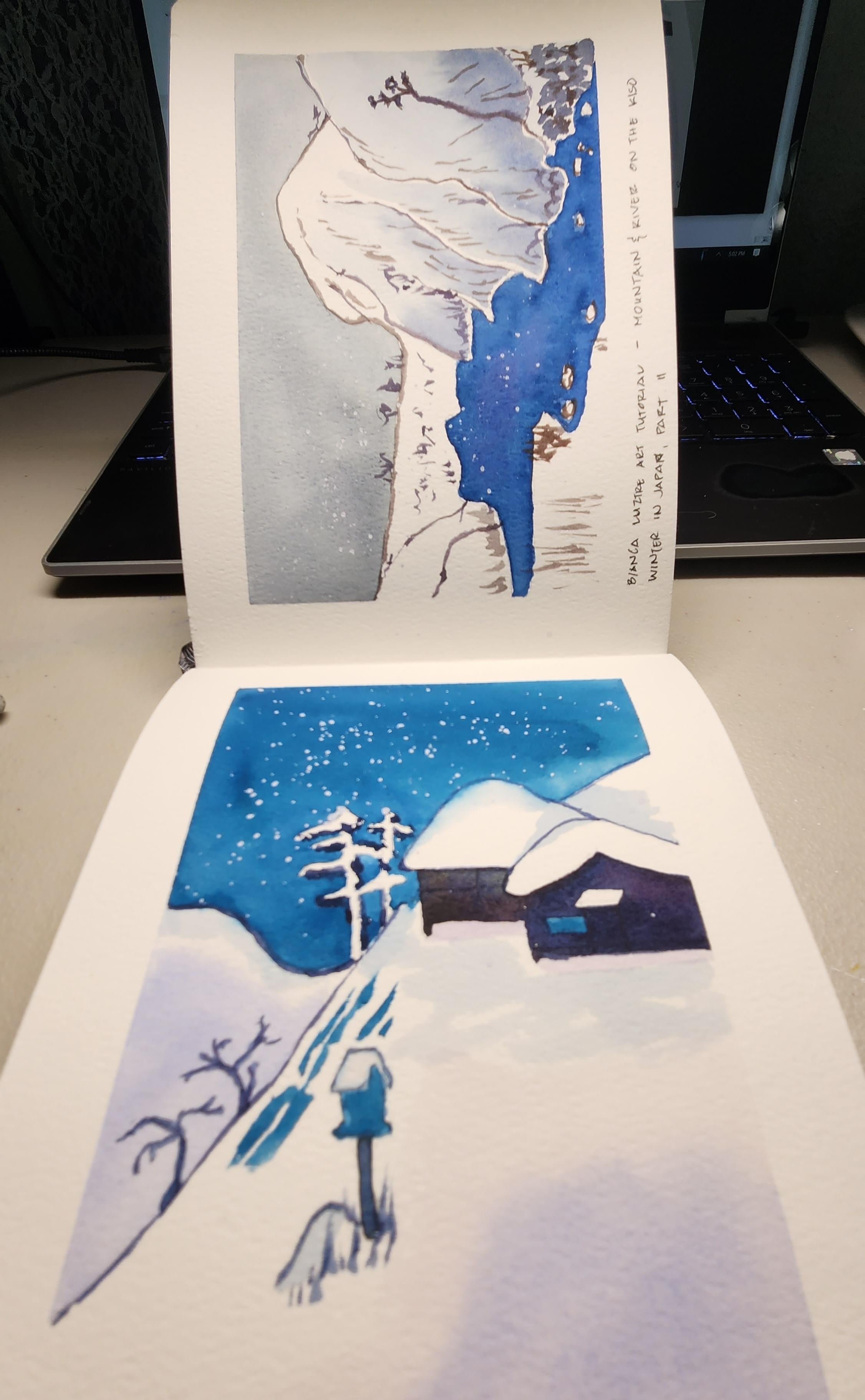 Winter in Japan - student project
