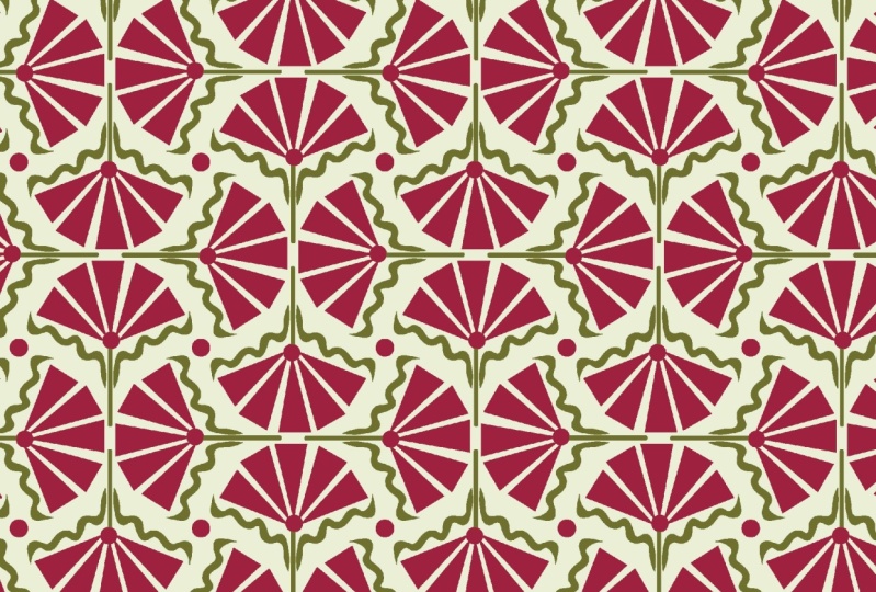 Ogee Scallop Flowers