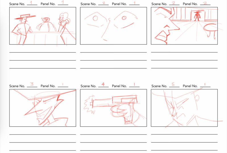 Rough Storyboard (Feedback Needed)