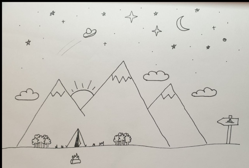 Camping scene