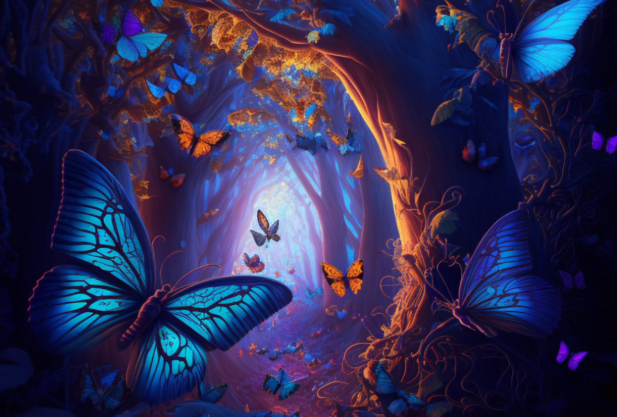 Fae Forest & Queen - student project