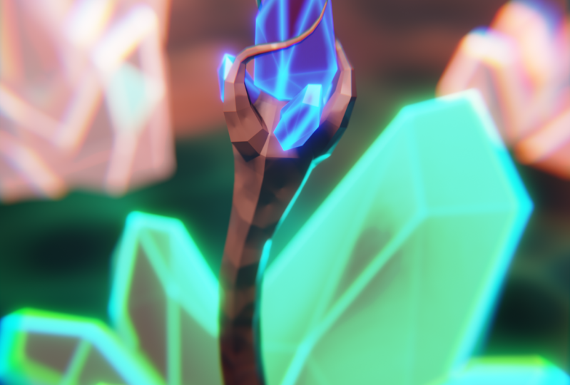 Magic Crystal Staff!