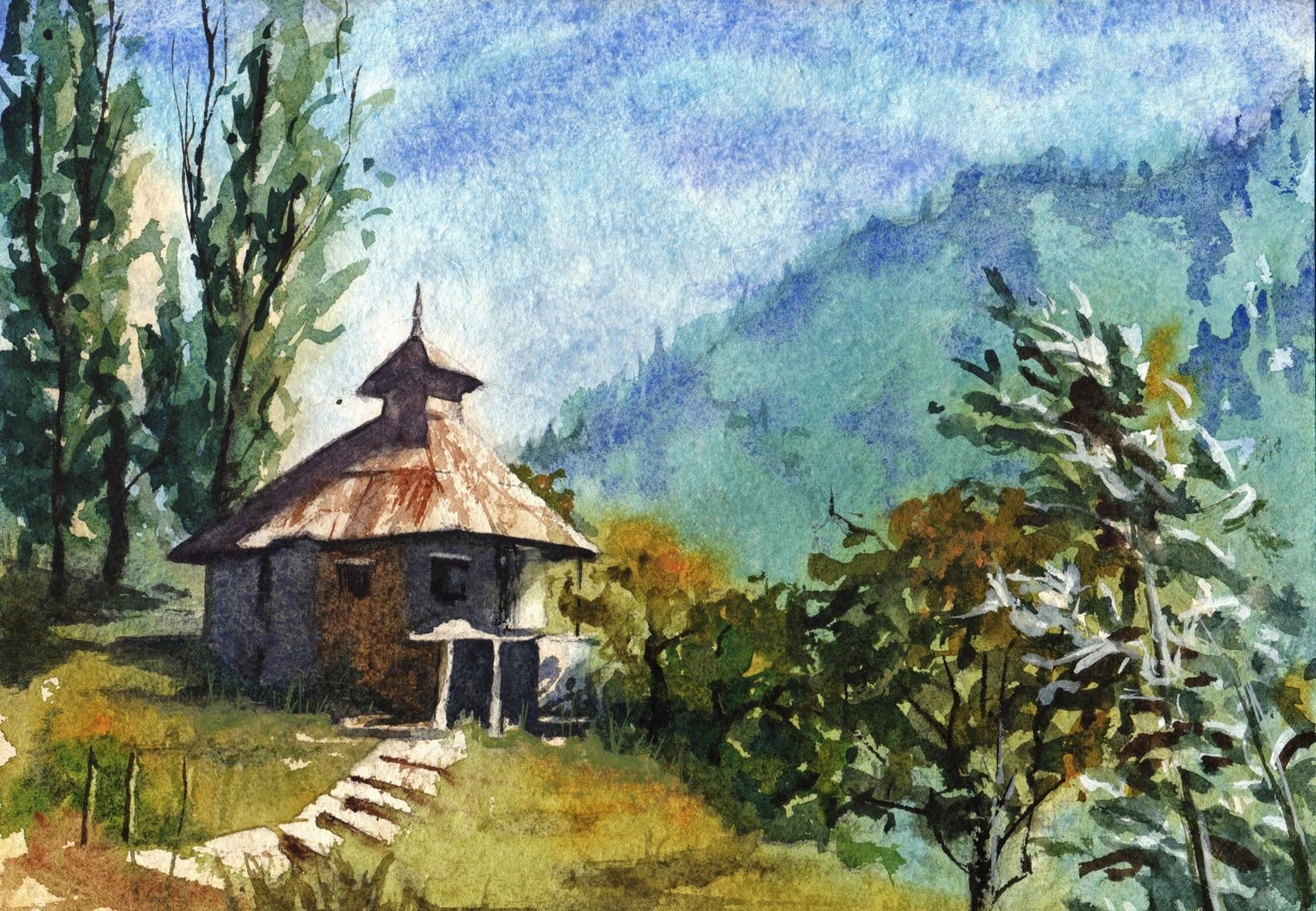 Himalayan Hobbit House - student project
