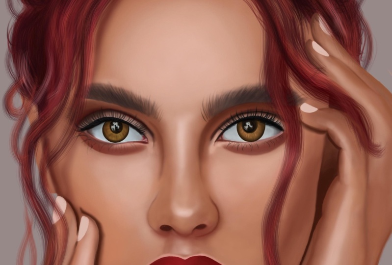 Realistic portrait
