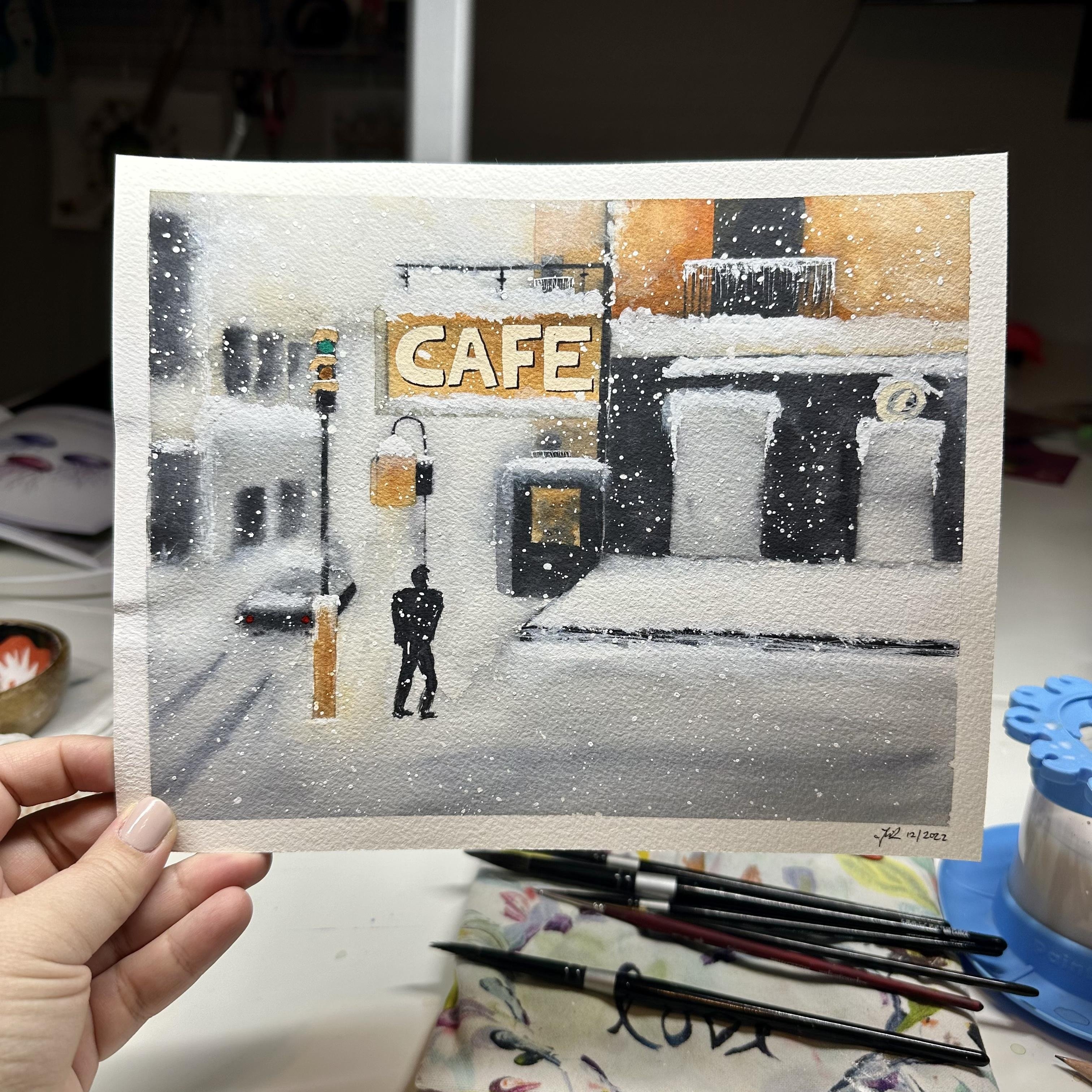 Winter Cityscape - student project