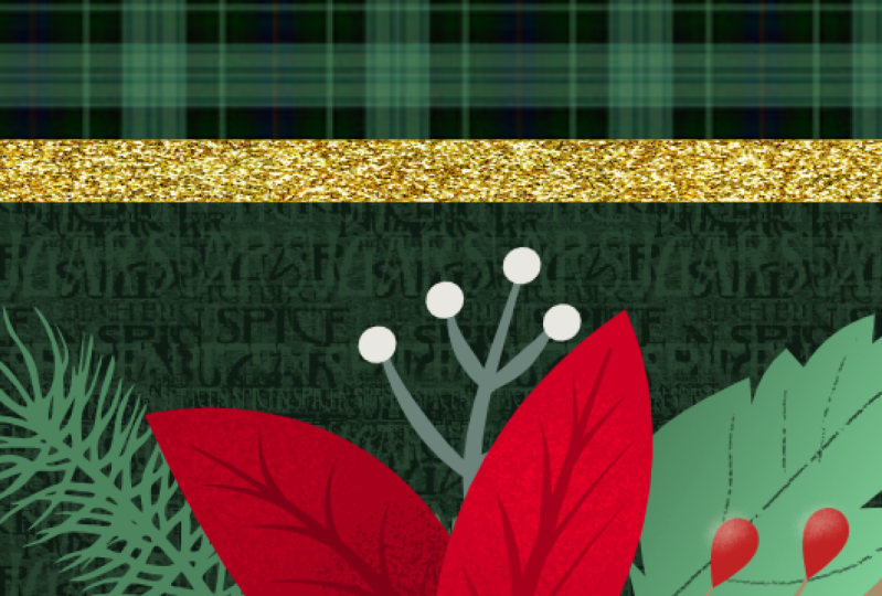 Christmas flag