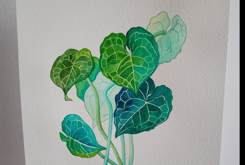 Negative paiting