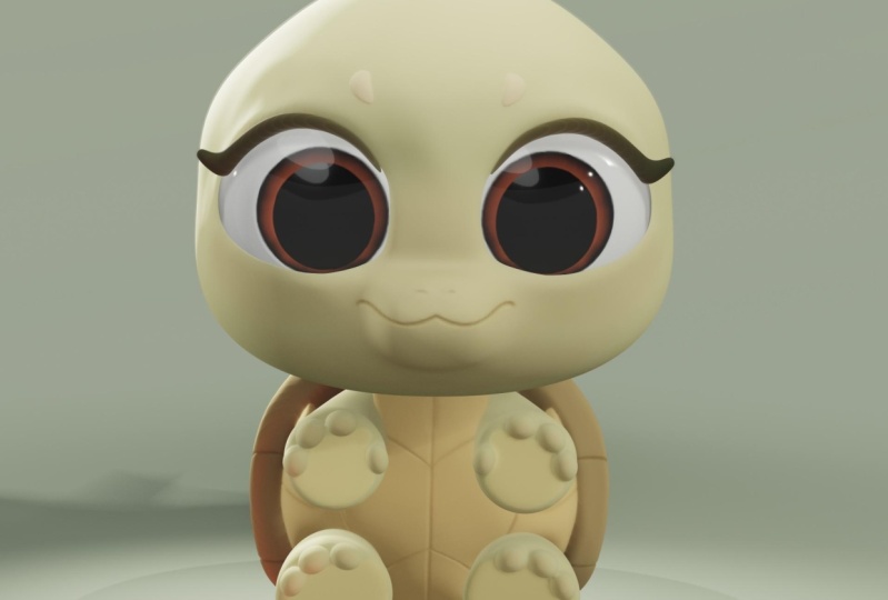 Cute turtle