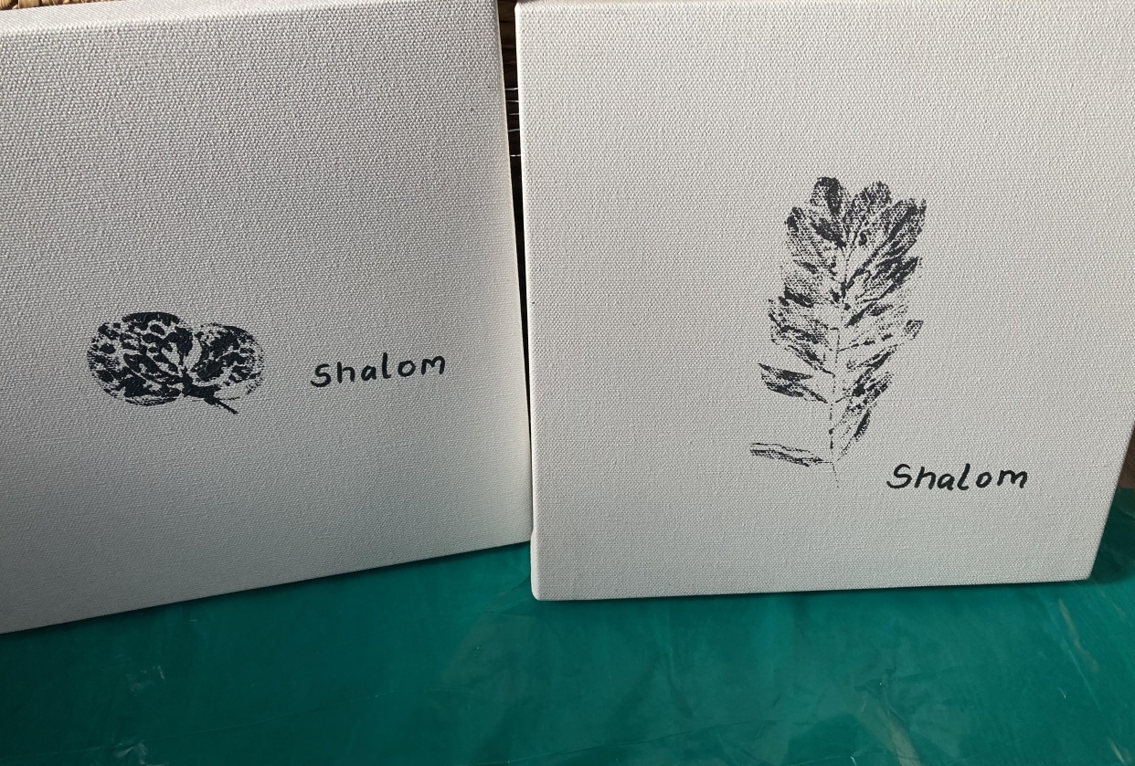 Wall Art Ink Impressions - student project