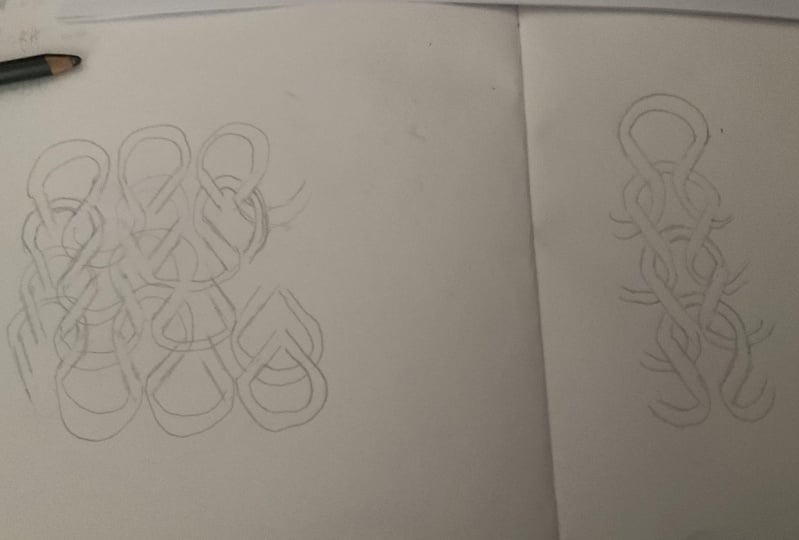 Links of yarn
