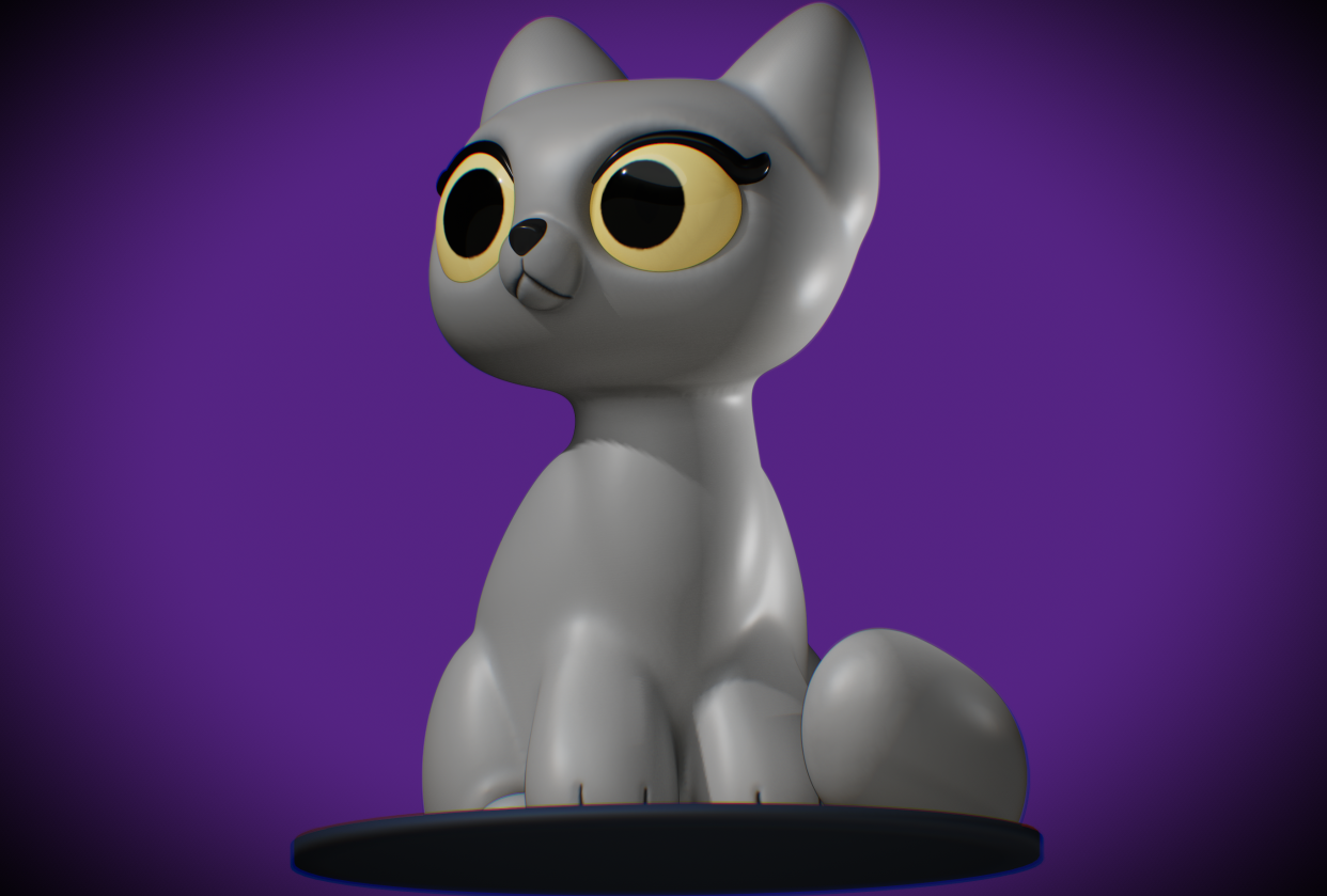 Dave Reed - Halloween Cat - student project