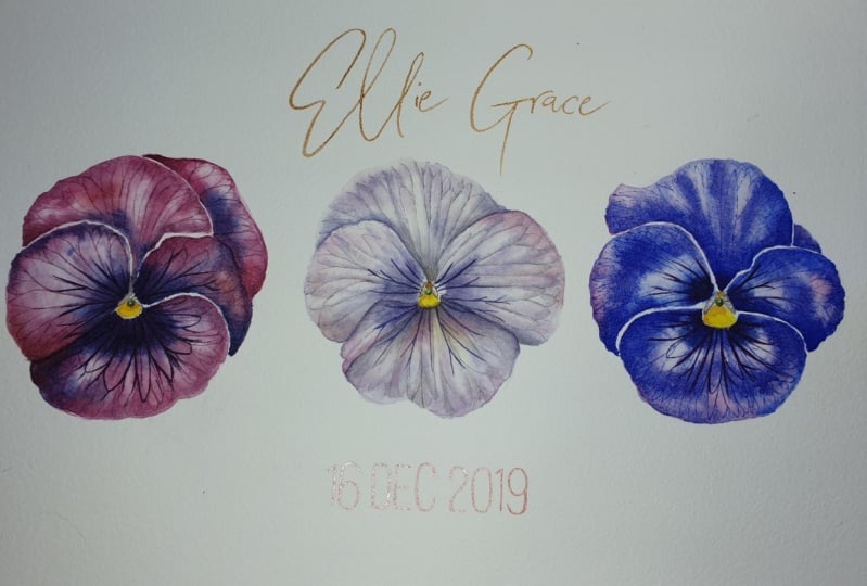 Birthday Painting for my Niece