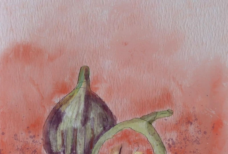Watercolour still life