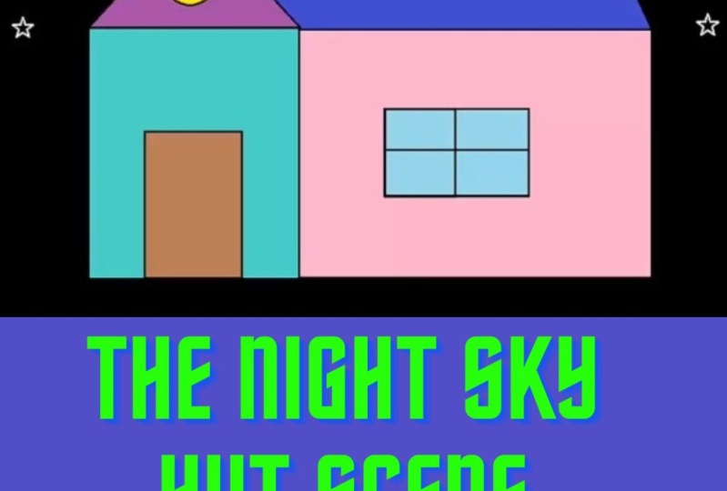 Hut scene
