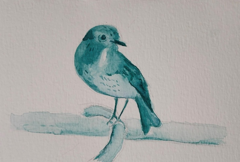 Watercolor Bird
