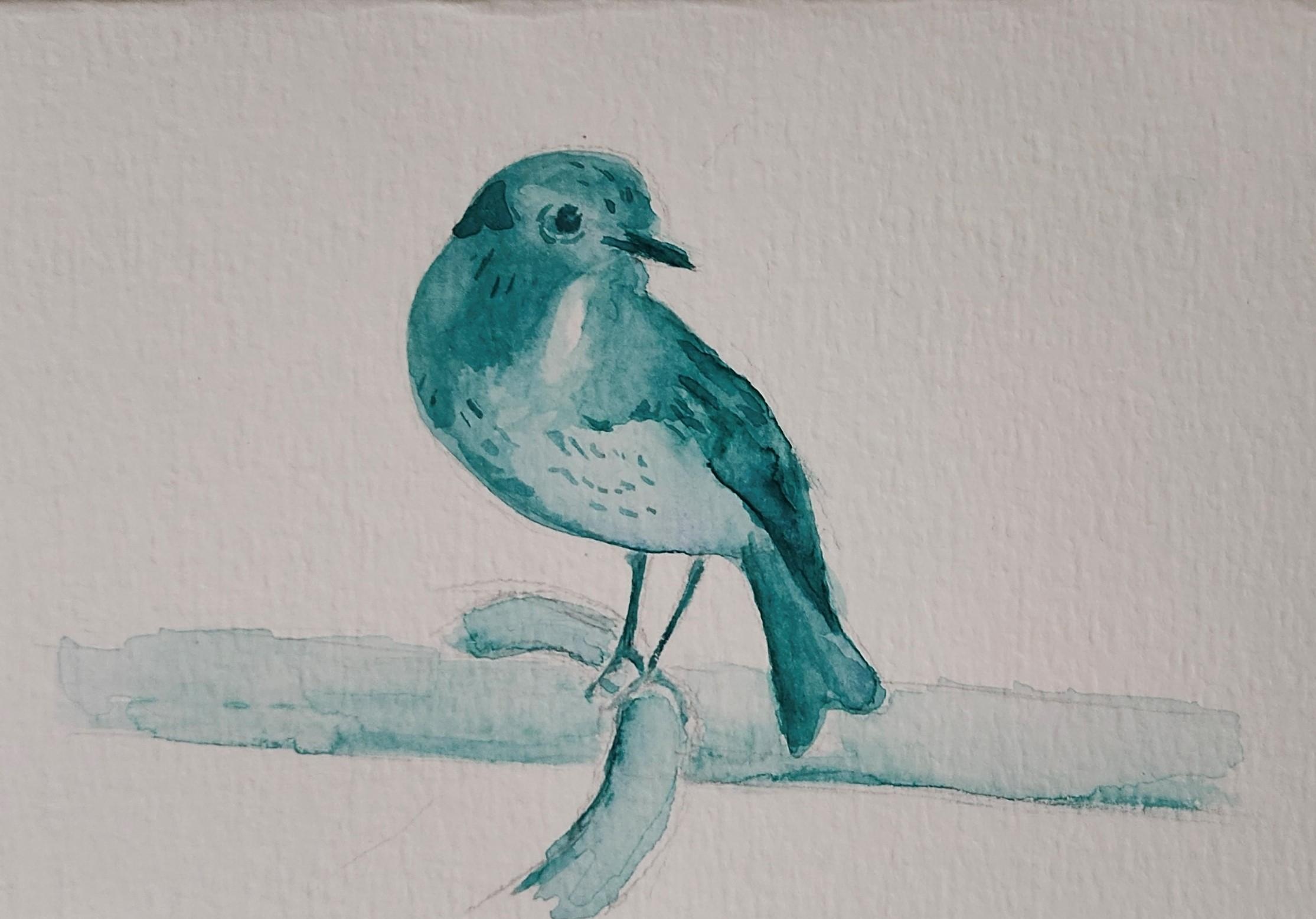 Watercolor Bird