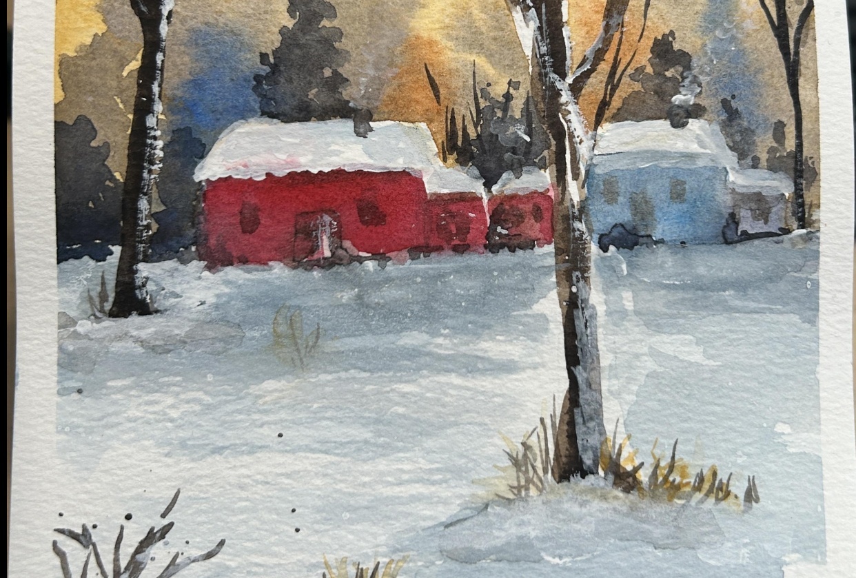 Winter Paintings - student project