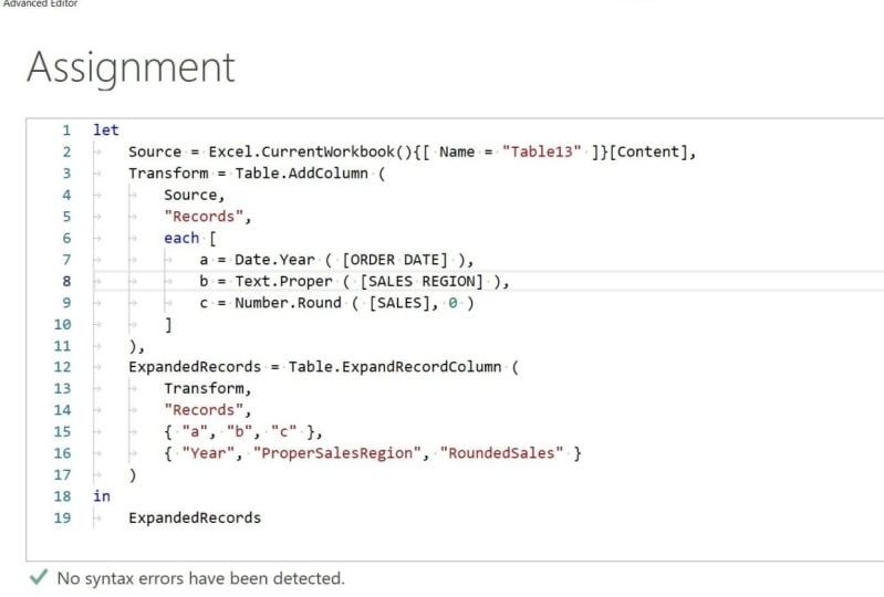 Learn M Language - Power Query Basics!