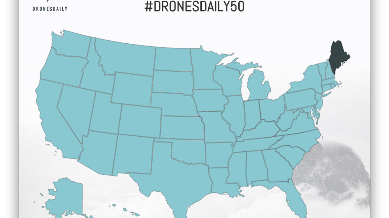 Aerial Photo Map of the US - student project