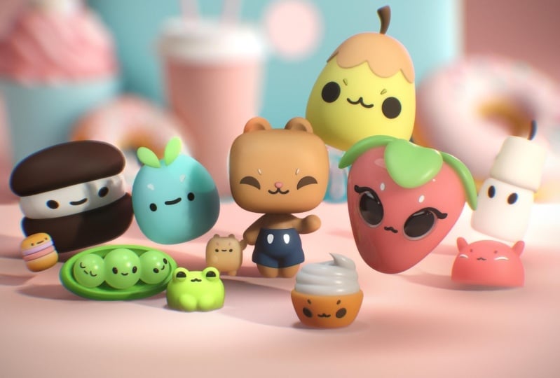 Dave Reed - 3D Kawaii Workshop in Nomad Sculpt