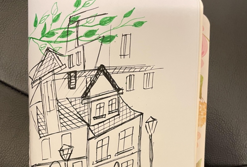 Sketch from photo