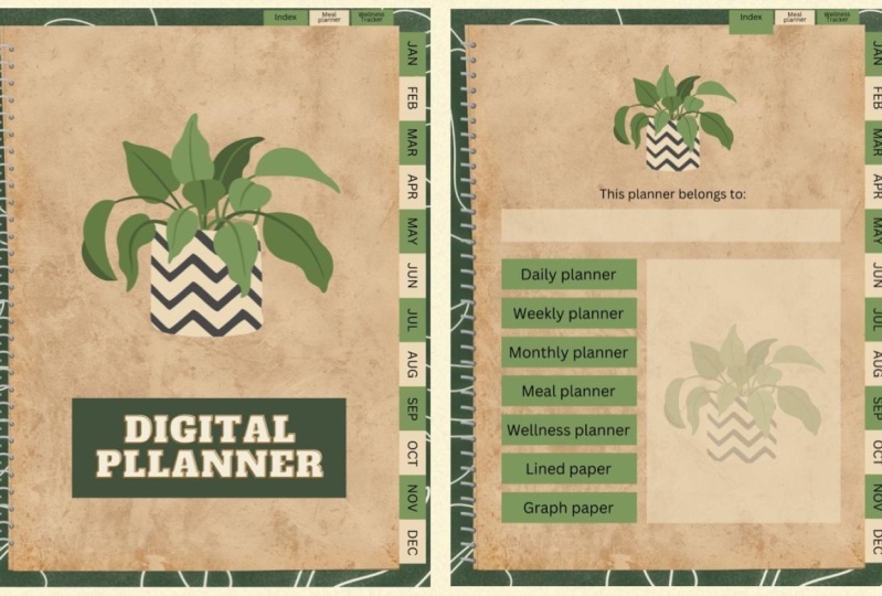 Digital Planner - Organic