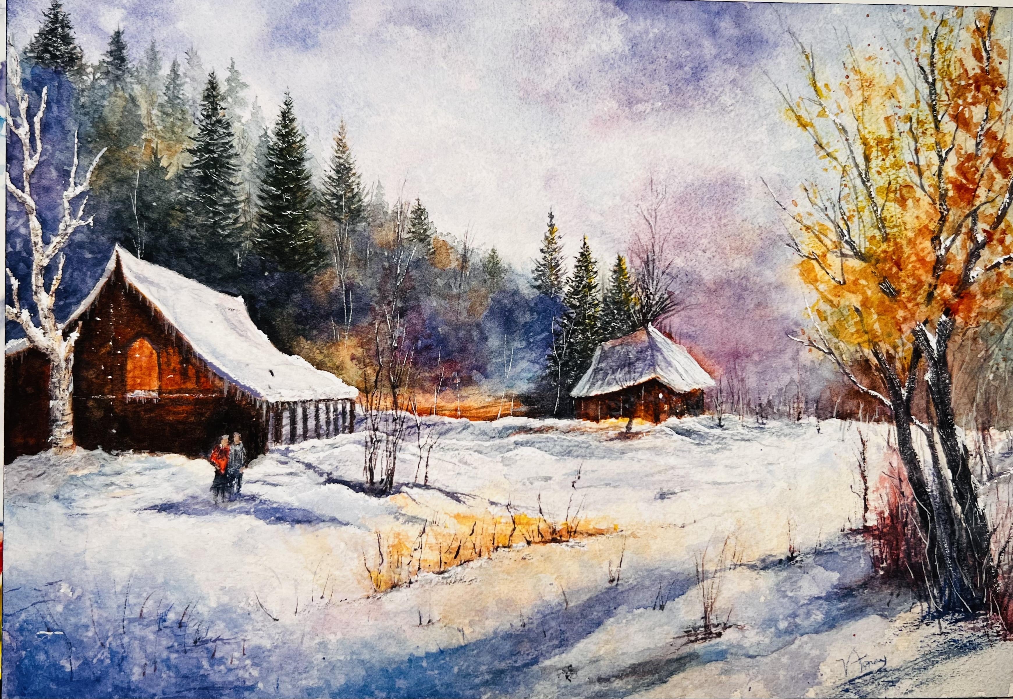 Snowy winter wonders - student project