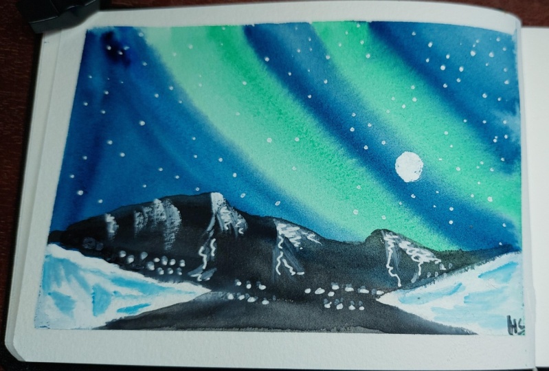 lights in the sky