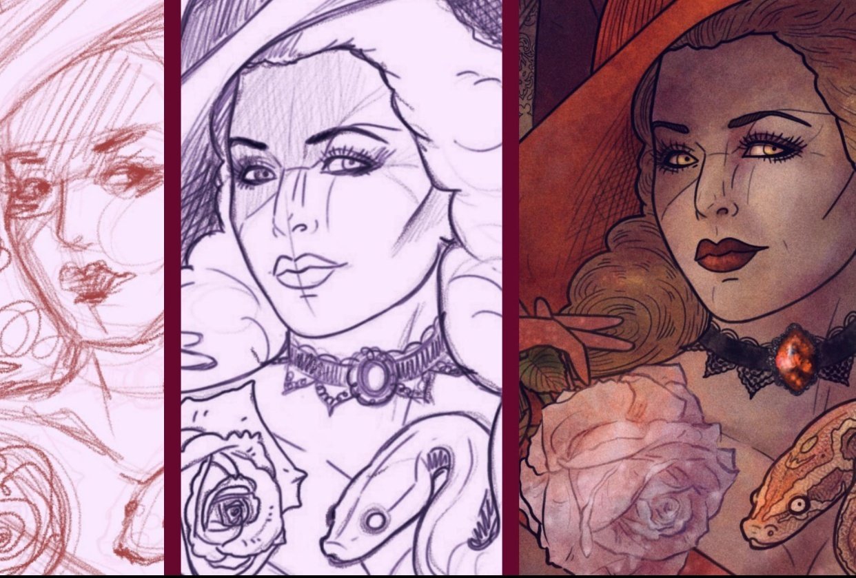 Create your first digital drawing - student project