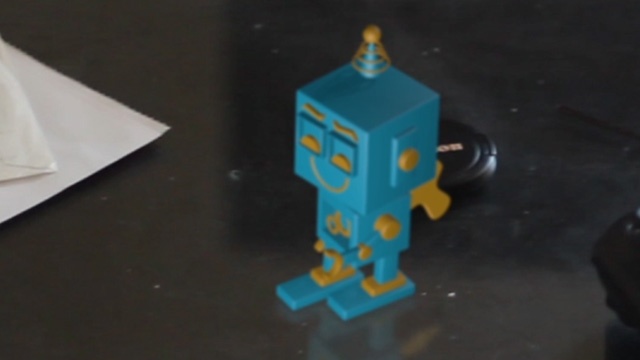 Wind-Up Toy Robot - student project