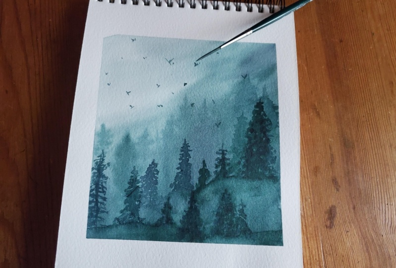 10 jours de paysages à l'aquarelle
