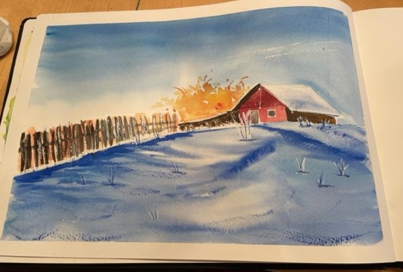 Snowy landscape