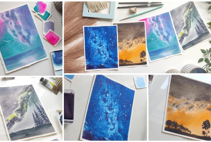 Milkyway night skies projects