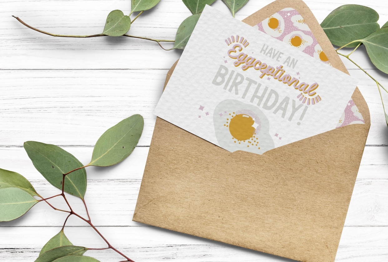 Have an Eggceptional Birthday - student project