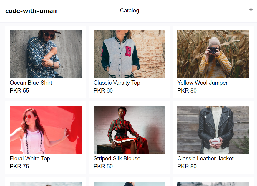 Custom Storefront Hydrogen