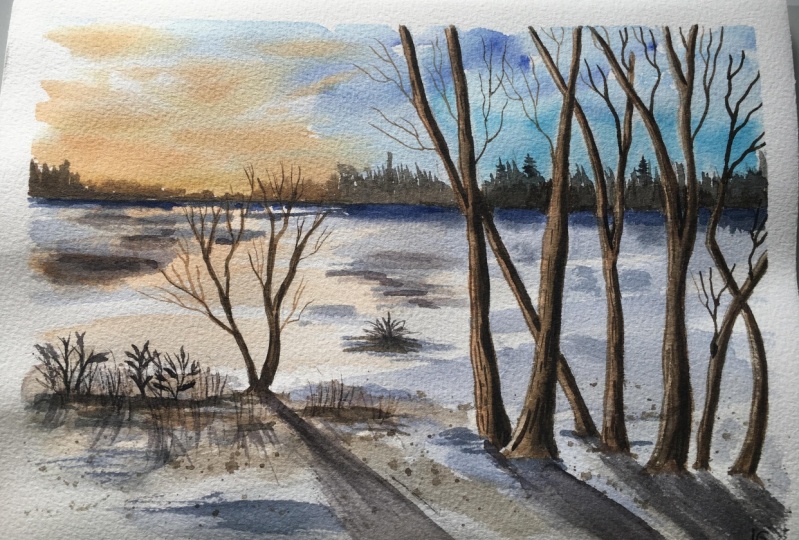 Winter Sunset
