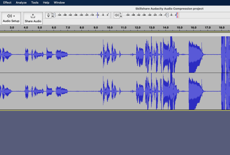 Audio compression project