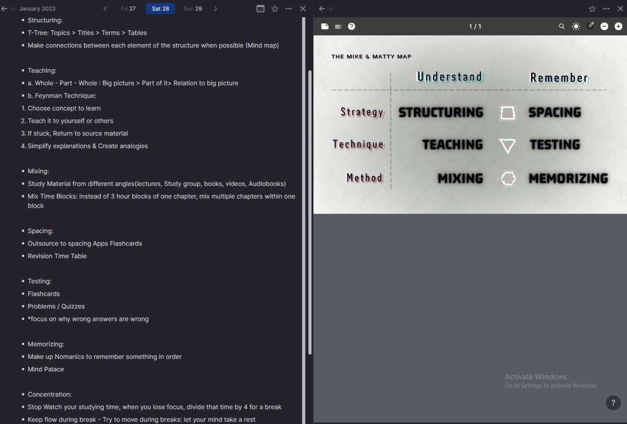 My Notes - student project