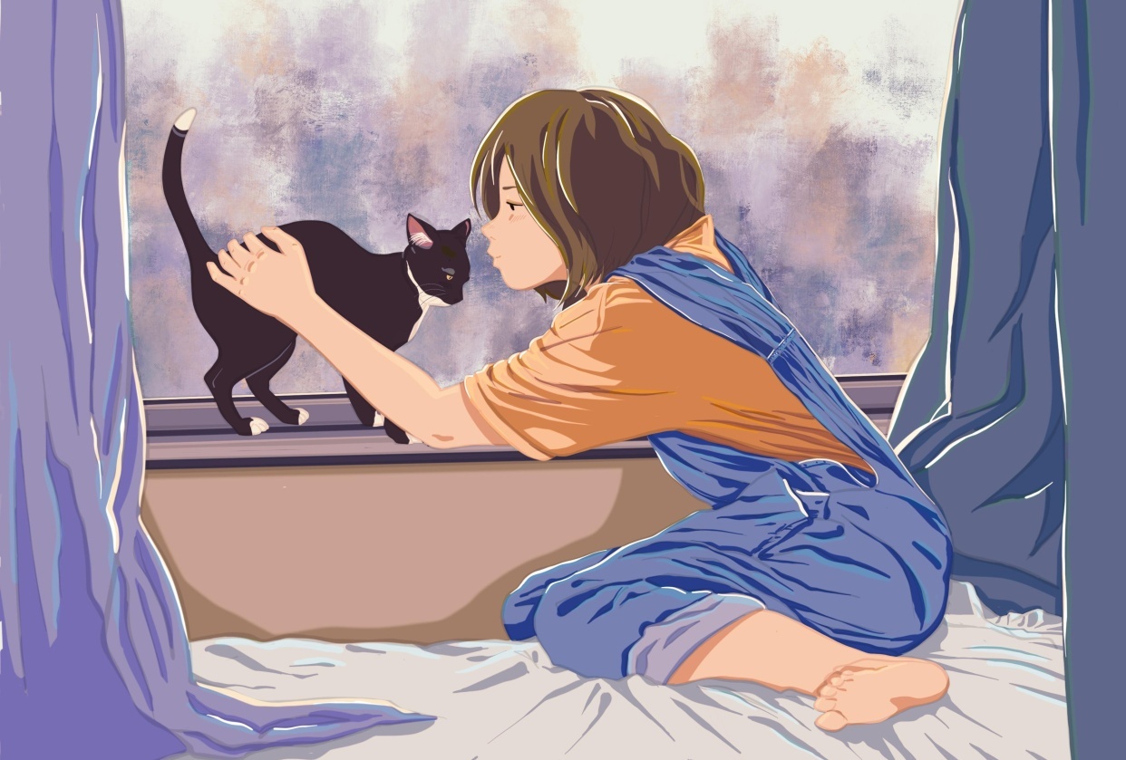Look, Ma! No outlines! … mostly - student project