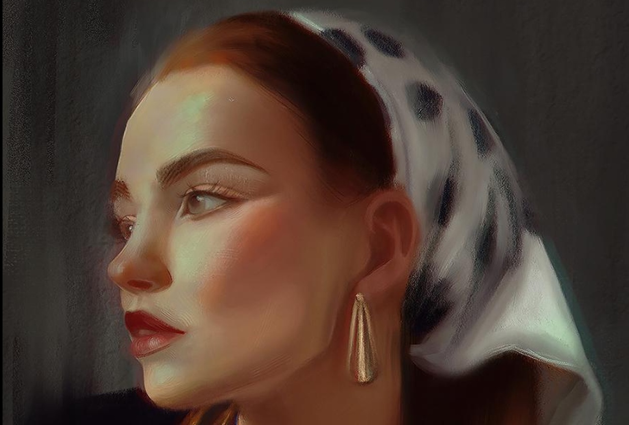Paint along with Gabrielle - student project