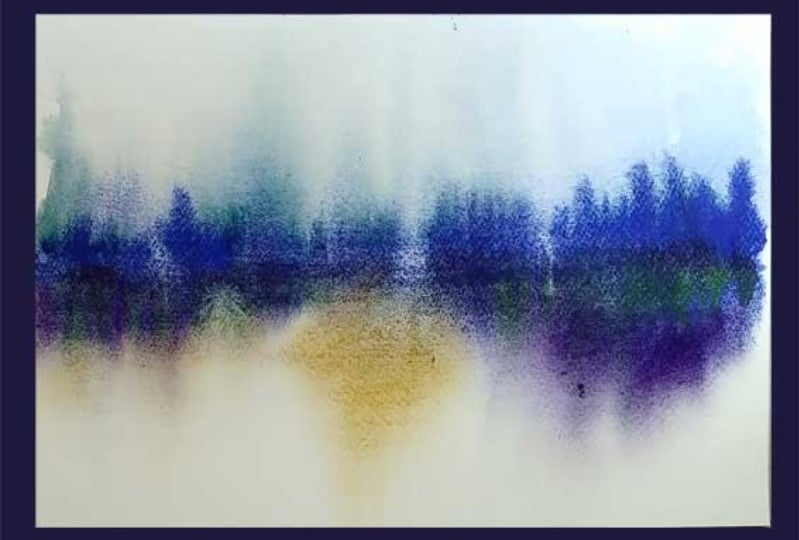 Watercolour landscapes