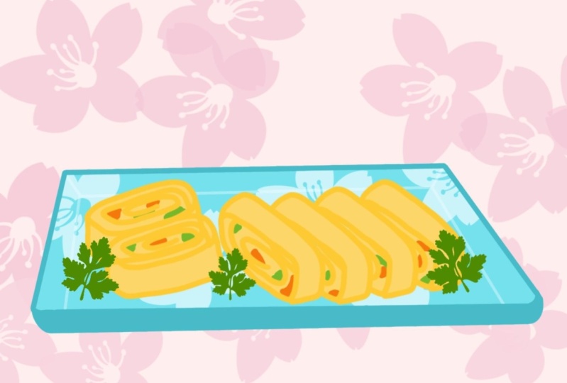 A Rolled Omelette