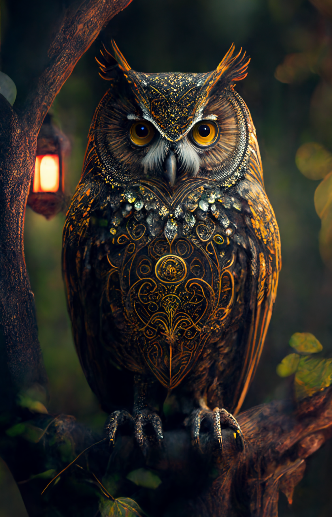 Mr. Midjourney Owl - student project