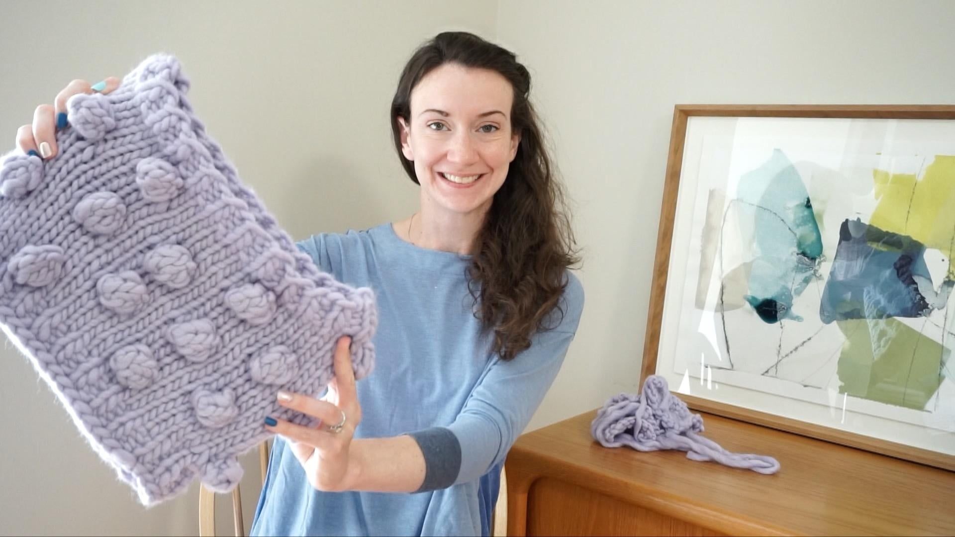Upload a photo of your finished swatches and cowls here! - student project