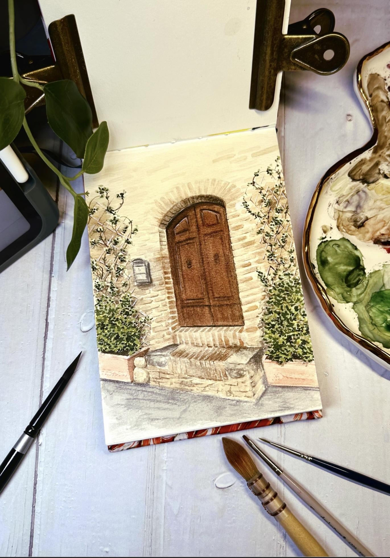Puerta en la Toscana, Italia - student project